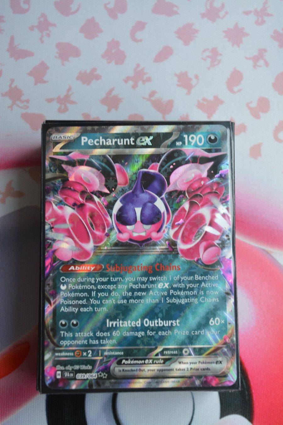Pokémon Sammelbilder & Trading cards: Pecharunt ex – Gebraucht aus Altstätten SG von GGsGameshop