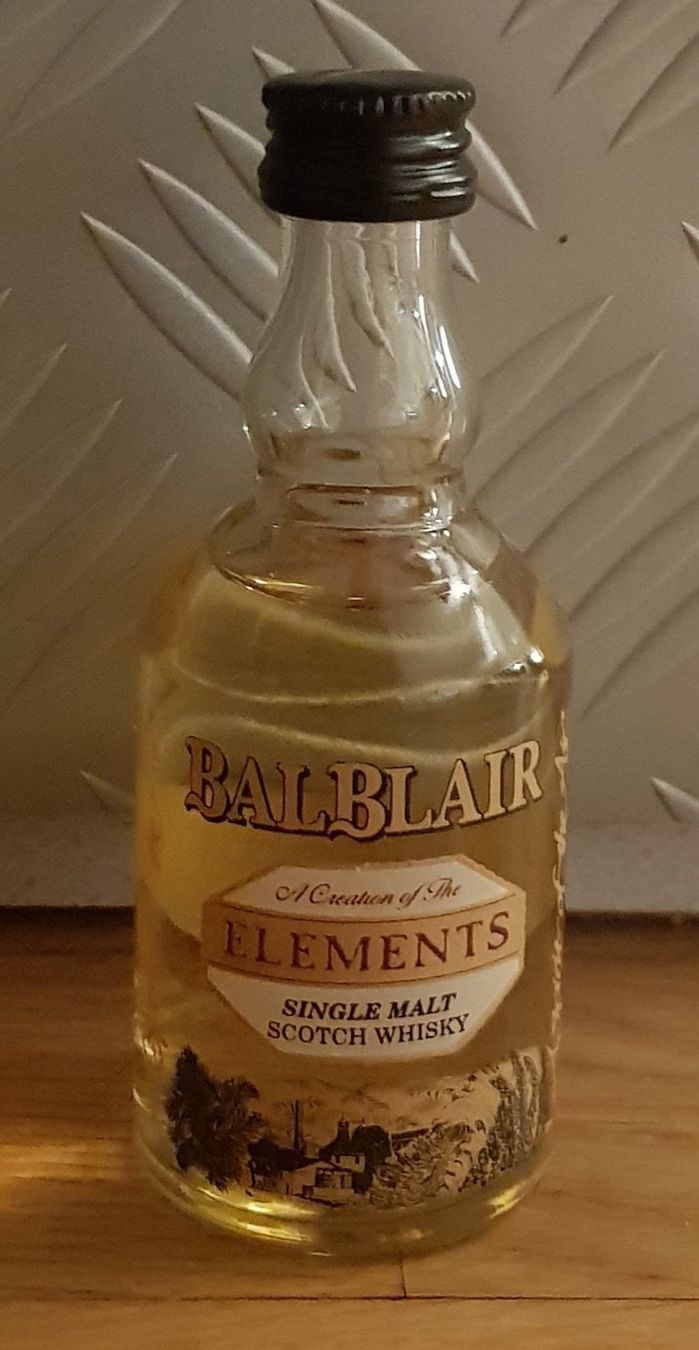 Spirituosen: BALBLAIR ELEMENTS SINGLE MALT WHISKEY – Neu (gemäss Beschreibung) aus Emmenbrücke von Herzog07