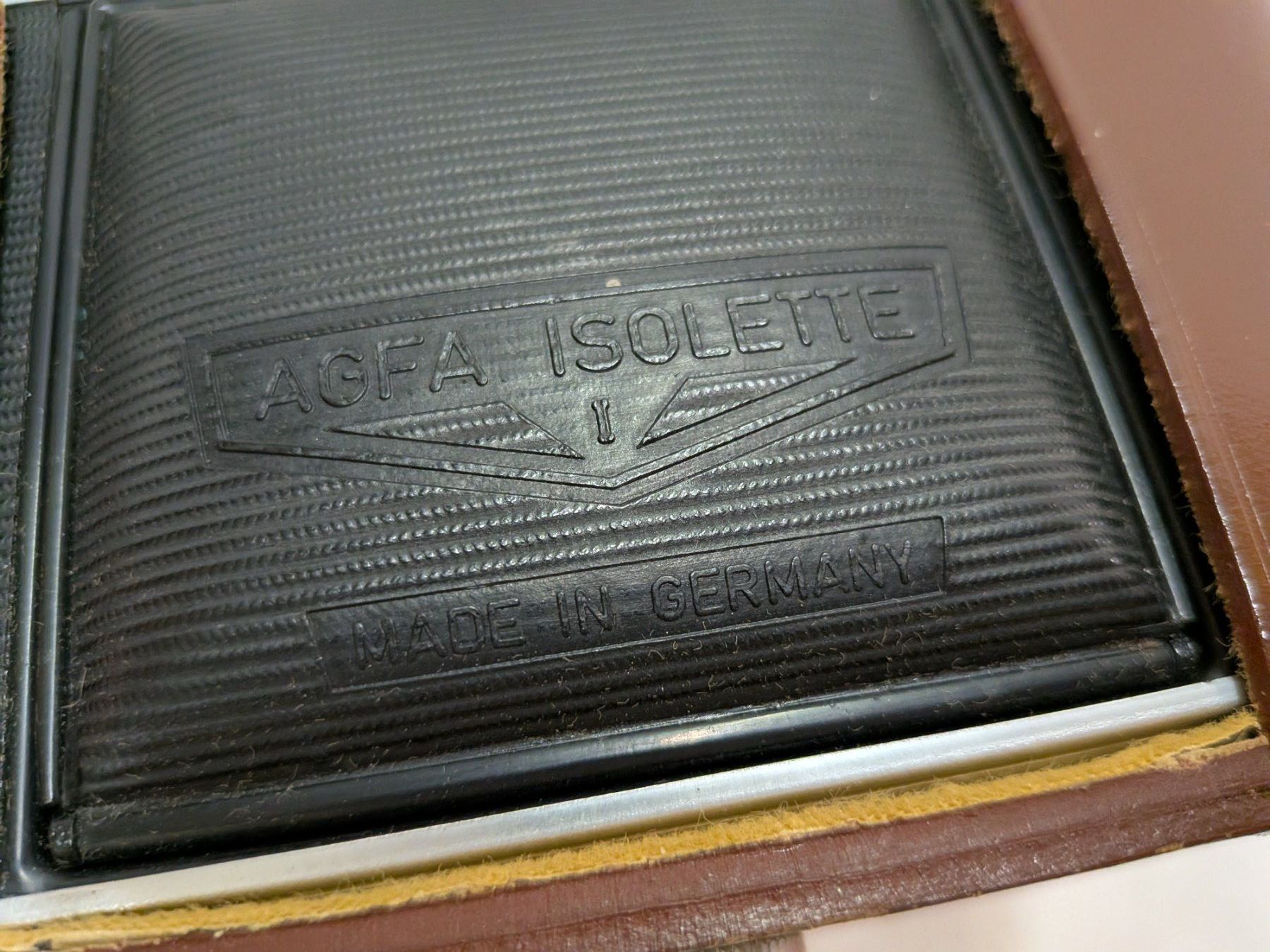 Agfa Fotocamera: Fotoapparat Agfa Isolette Made in Germany – Usato da Emmen venduto da Brockofsky 3