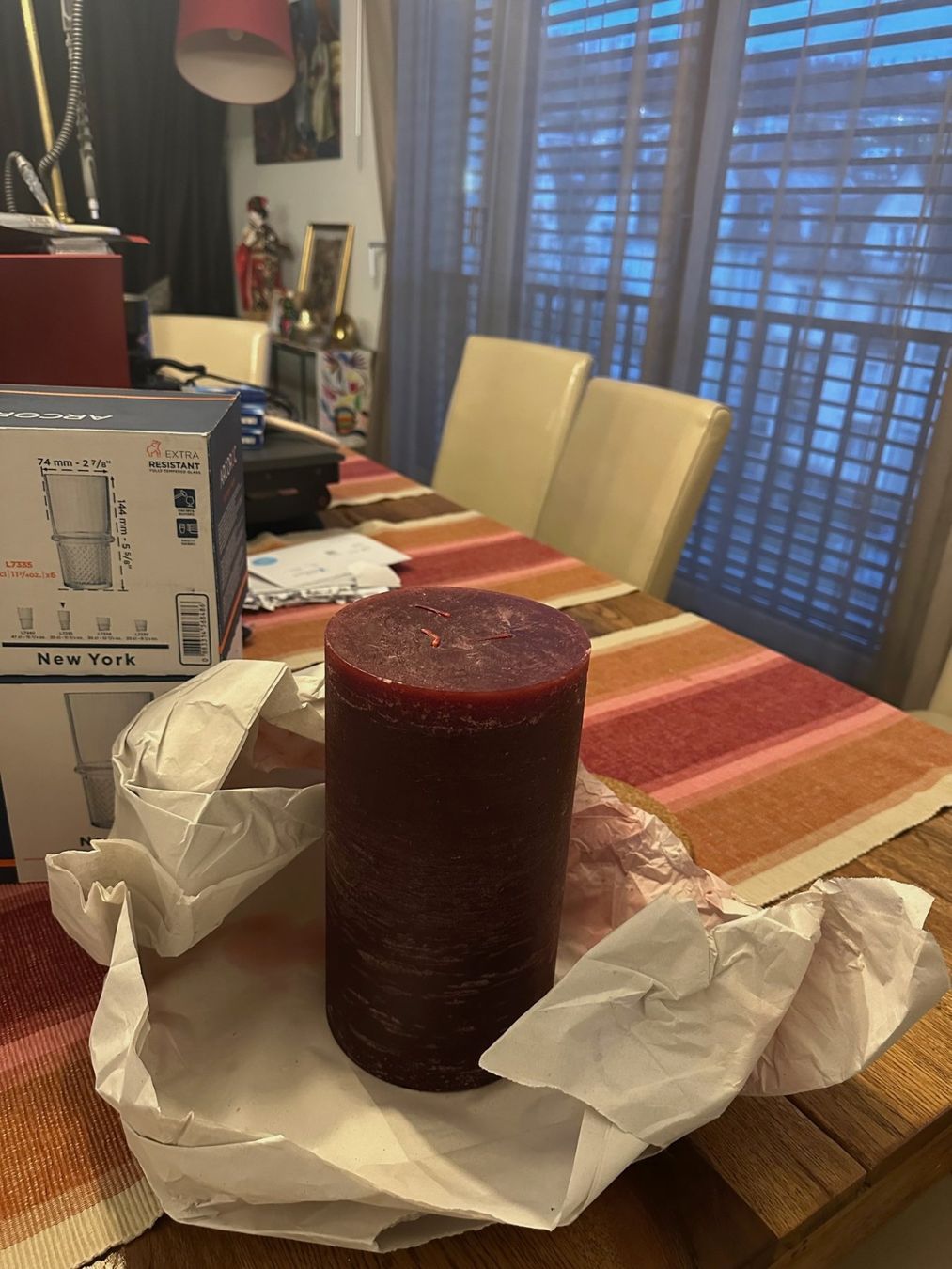Yankee Candle Candele: Large Red Multi-Wick Candle – Usato da Zürich venduto da ibizahot