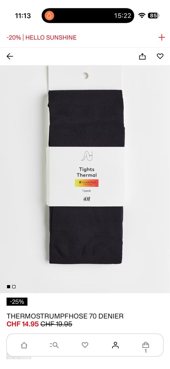 H&M Leggings: HM Maternity warm leggings – Usato da Thalwil venduto da Oiseau12
