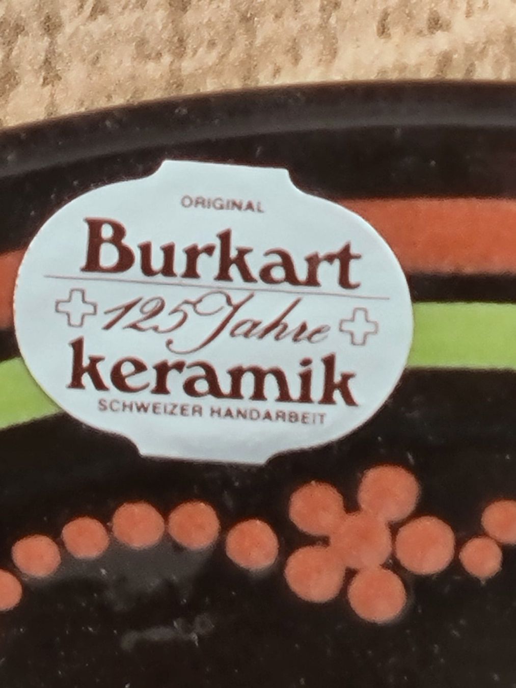 Assiettes: 3 Dekoteller  Burkart Keramik – D'occasion à Olten par chaas21 7