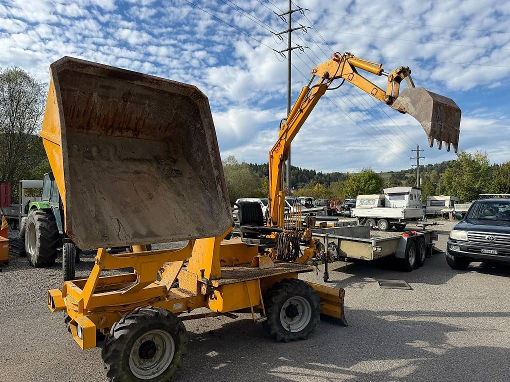 Bagger: Dumper / Bagger Malaguti 4x4, mit Drehmulde – Gebraucht aus Wila von abm.as 3