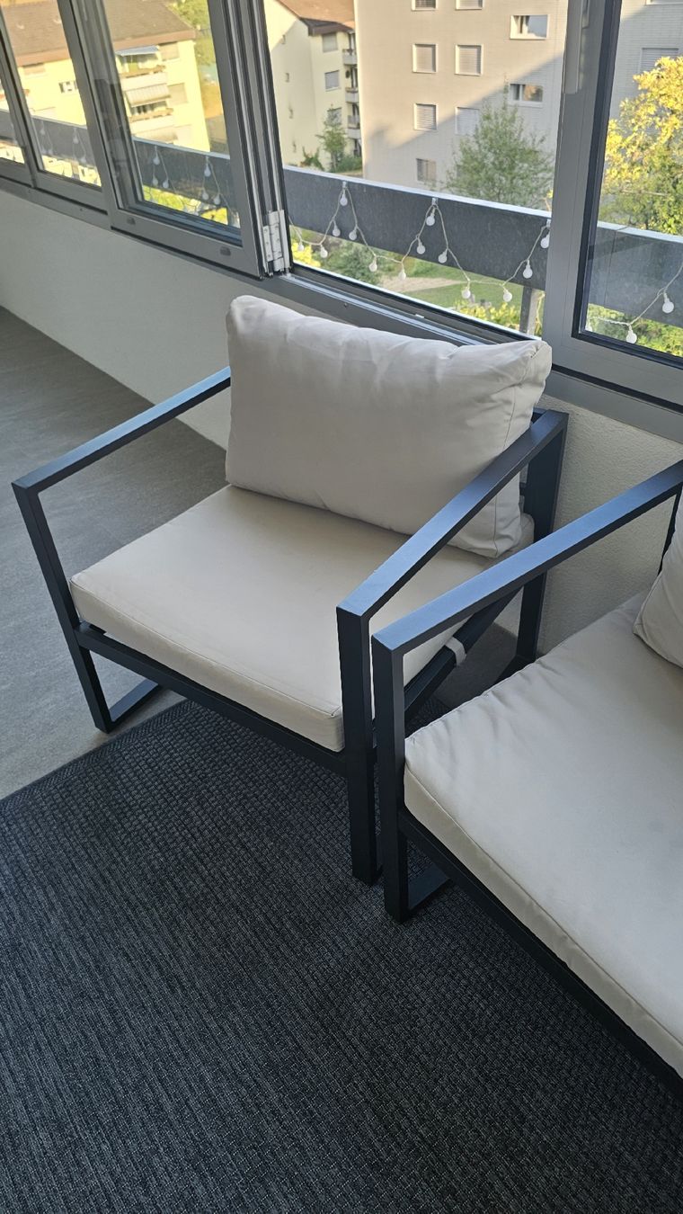 Divani: Modernes Garten Lounge Set mit Sofa, Sessel und Tisch – Nuovo (secondo la descrizione) da Füllinsdorf venduto da wit_8yhs 5