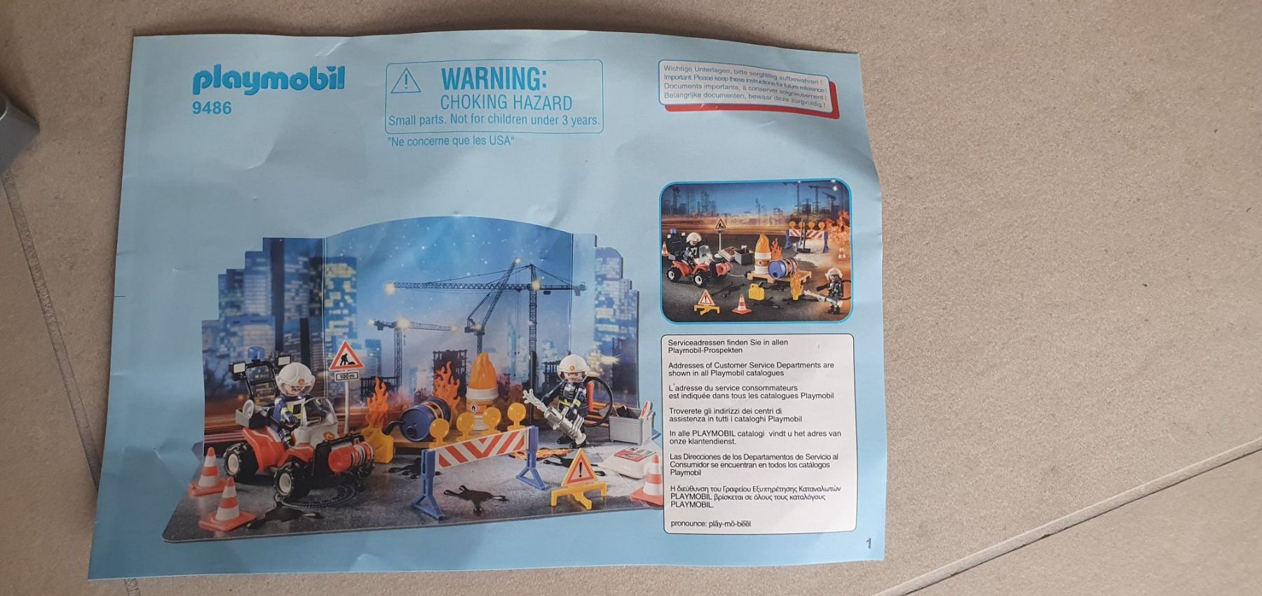 Playmobil Giocattoli: Playmobil Pompiers – Usato da Echallens venduto da sabina1311 2
