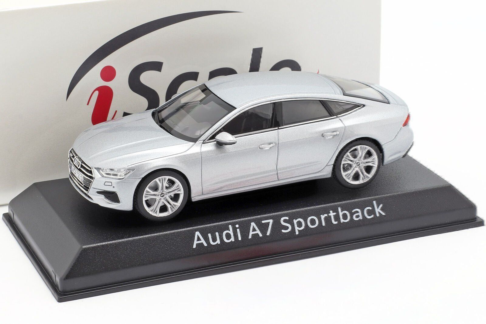 Audi Modellautos: Audi A7 Sportback C8 seit 2018 silber met.   1:43 von iScale – Neu und originalverpackt aus Gerlafingen von espero88