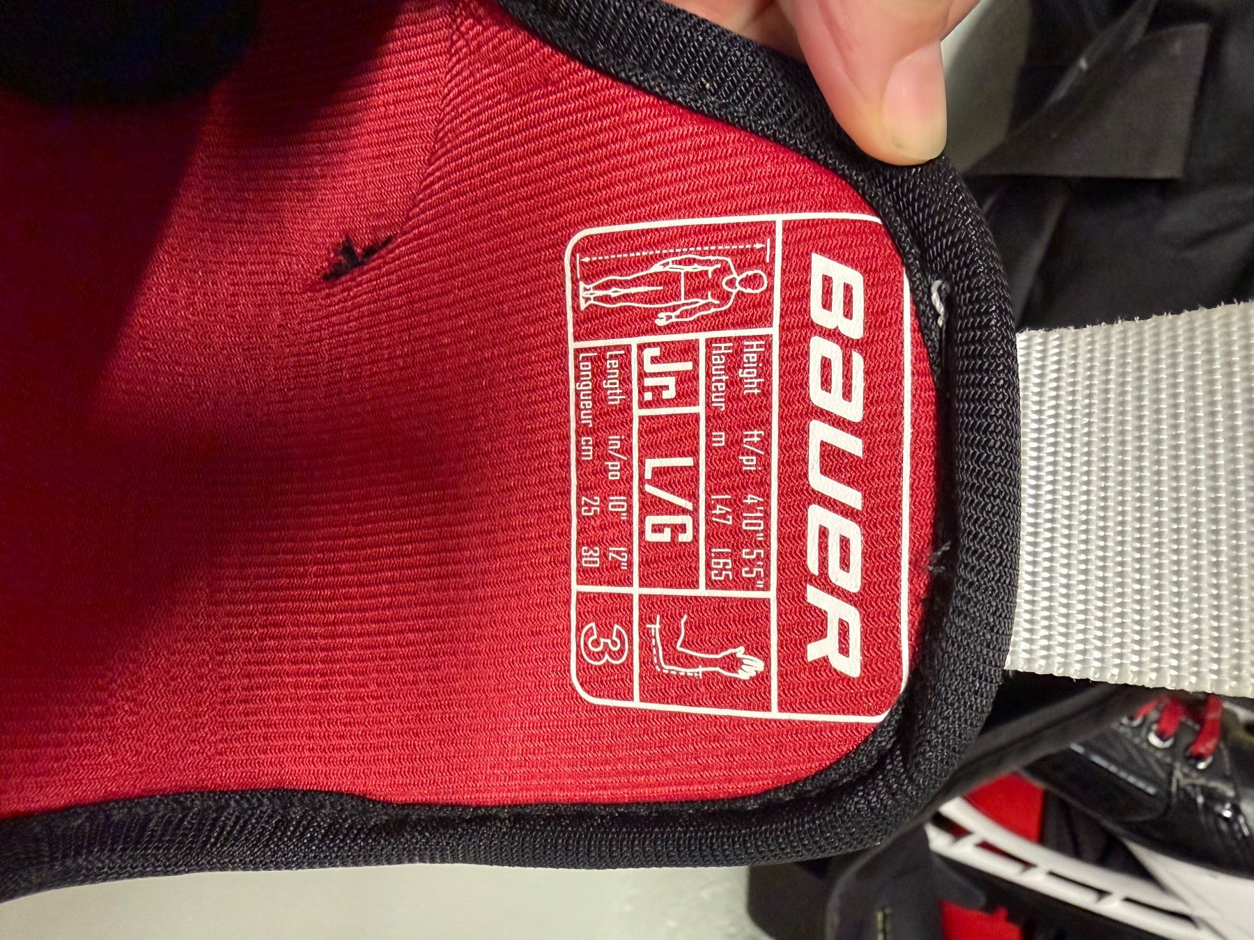 Bauer Protezioni & Imbottiture: Ellbogenschoner Kind Marke Bauer – Nuovo (secondo la descrizione) da Wattwil venduto da jopara 1
