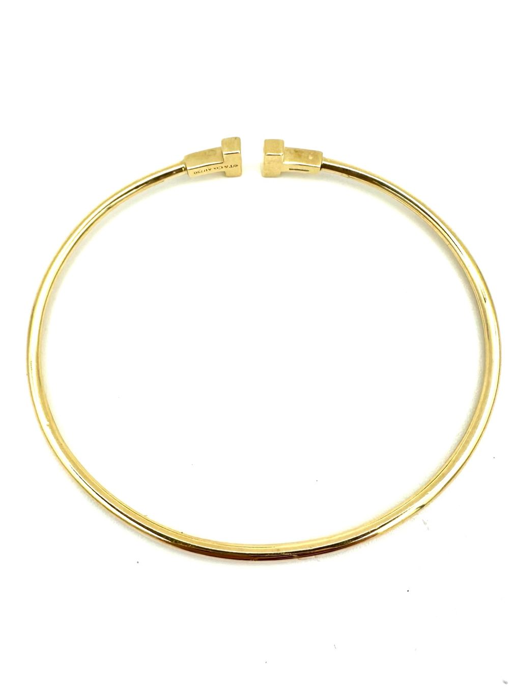 Tiffany & Co. Armbänder & -reifen: TIFFANY & Co. Bracelet "Wire" or jaune 18K – Gebraucht aus Renens VD von Diademe.sarl 5