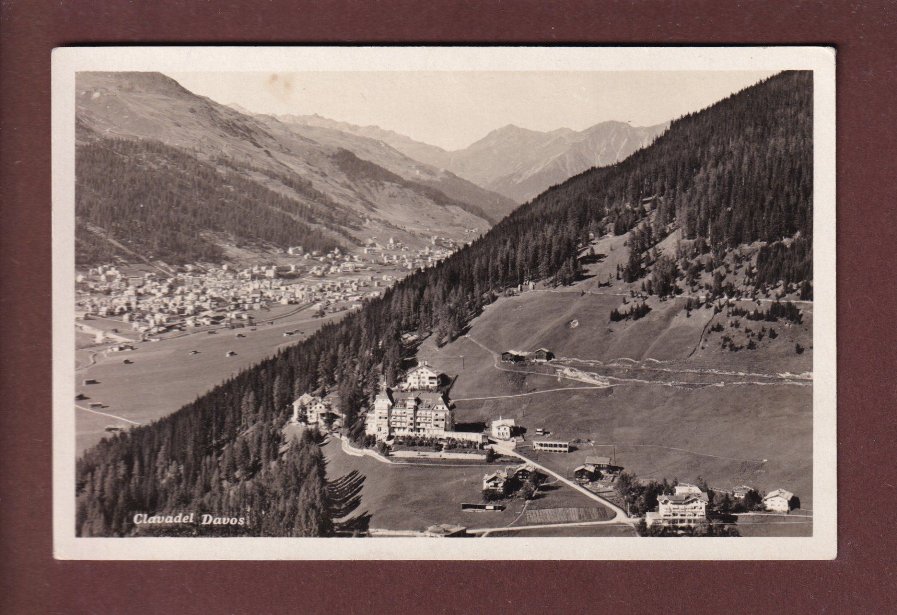 Cartoline postali: DAVOS CLAVADEL – Usato da Pully venduto da nicecards
