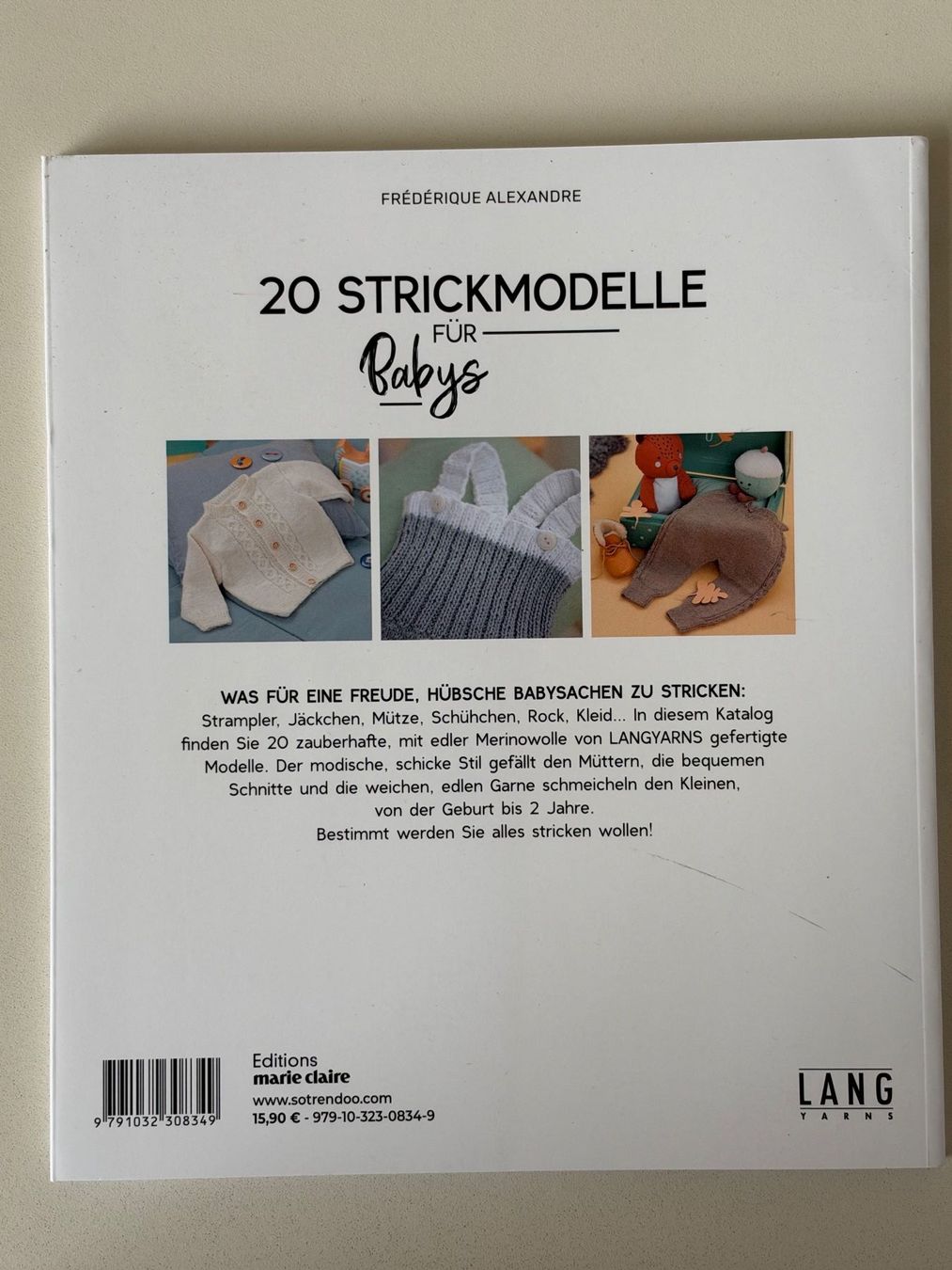 Libri: 20 Strickmodelle für Babys – Usato da St. Gallen venduto da rap_wm5l 1