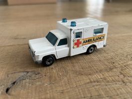 Matchbox Superfast Ambulance 1977