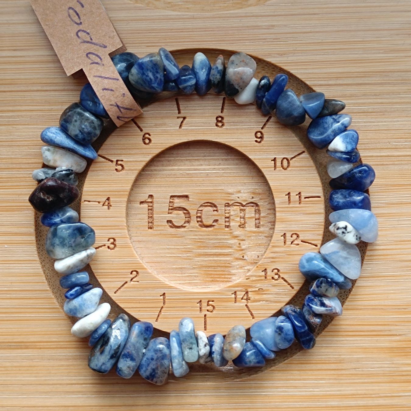 Bracciali & Braccialetti: Sodalith Armband Mineralien Stein – Nuovo (secondo la descrizione) da Altdorf SH venduto da Dossenbach