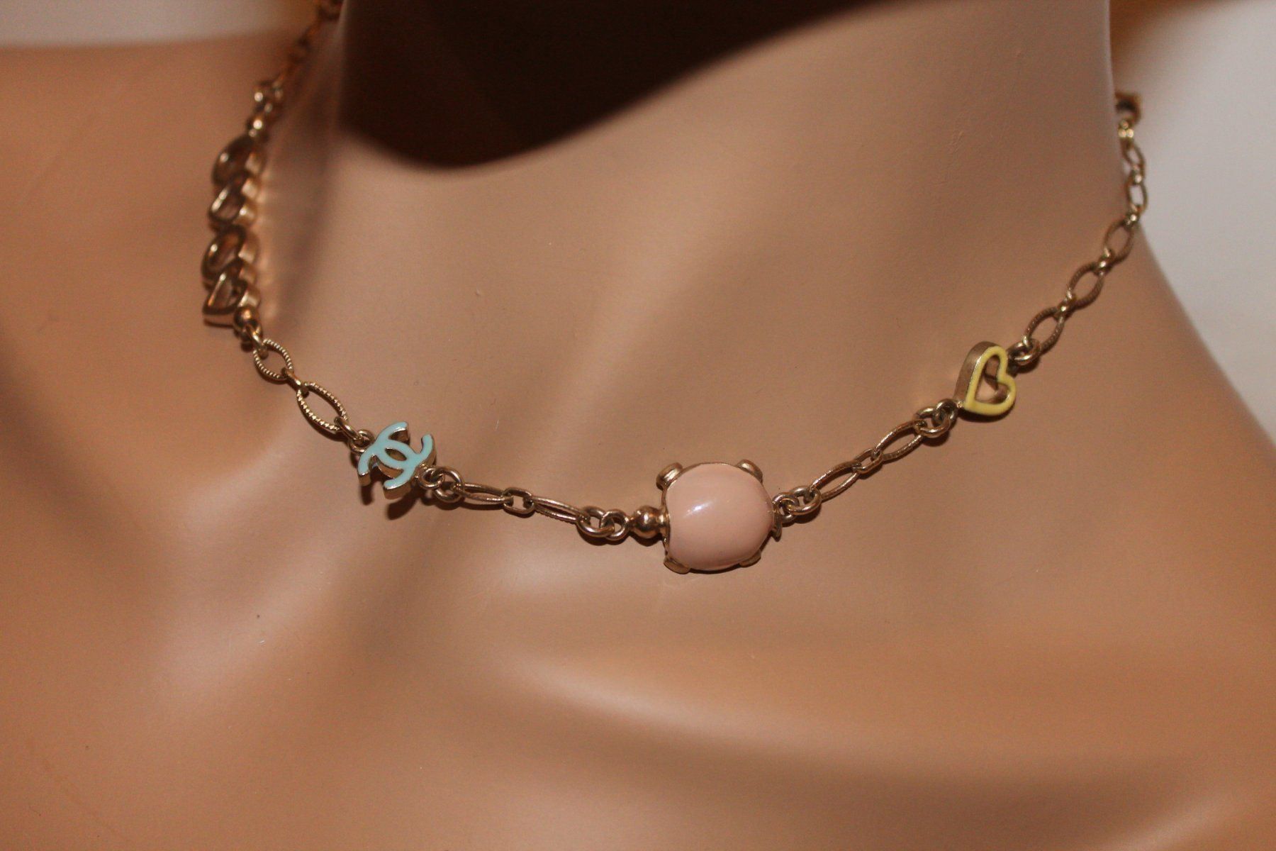 Chanel Catenine: Chanel Coco Hals Kette Collier Sommer – Usato da Wängi venduto da Pambola 9