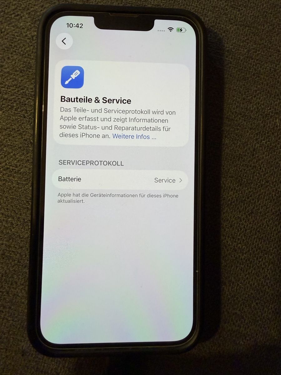 Apple Portables: IPhone 13 Pro 256GB mit gesprungenem Backcover – D'occasion à Rupperswil par Michiha 6