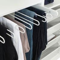 IKEA KOMPLEMENT Hosenaufhänger PAX Metall ausziehbar 50 cm