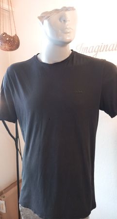 Herren T-Shirt Hugo Boss dunkelgrau Grösse L guter Zustand