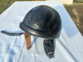 Alter Topfhelm / Halbschalenhelm von Römer