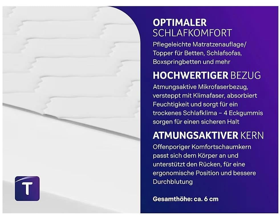 Matelas: Toper 120x200 – D'occasion à Schaffhausen par Vesna_61 1