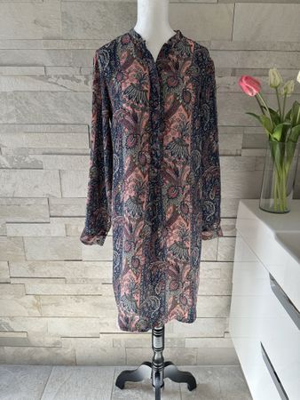 Massimo Dutti,34,Tunika,Bluse,100%Seide
