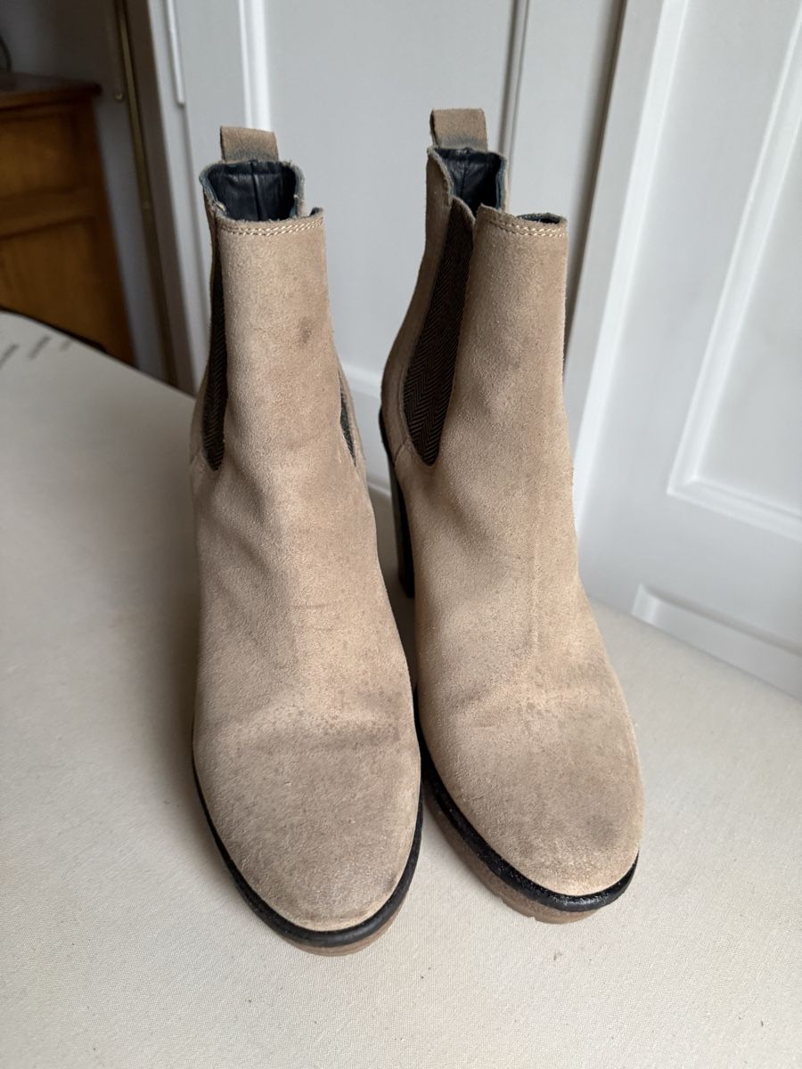 Tommy Hilfiger Scarpe da donna: Suede Ankle Boots - Tommy Hilfiger - Size 40 – Usato da Genève venduto da jul_5xsn 3