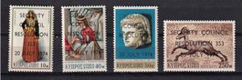 Zypern, Mi 228-232**, KW  2.50  UNO