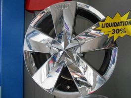 Jantes chromées 17'' à 70%  dès 500.-
