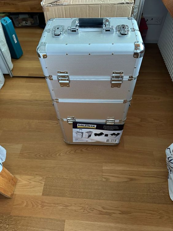 Merox Technics Alu Koffer mit Trolly (Gebraucht) in Burgdorf für CHF 42 ...