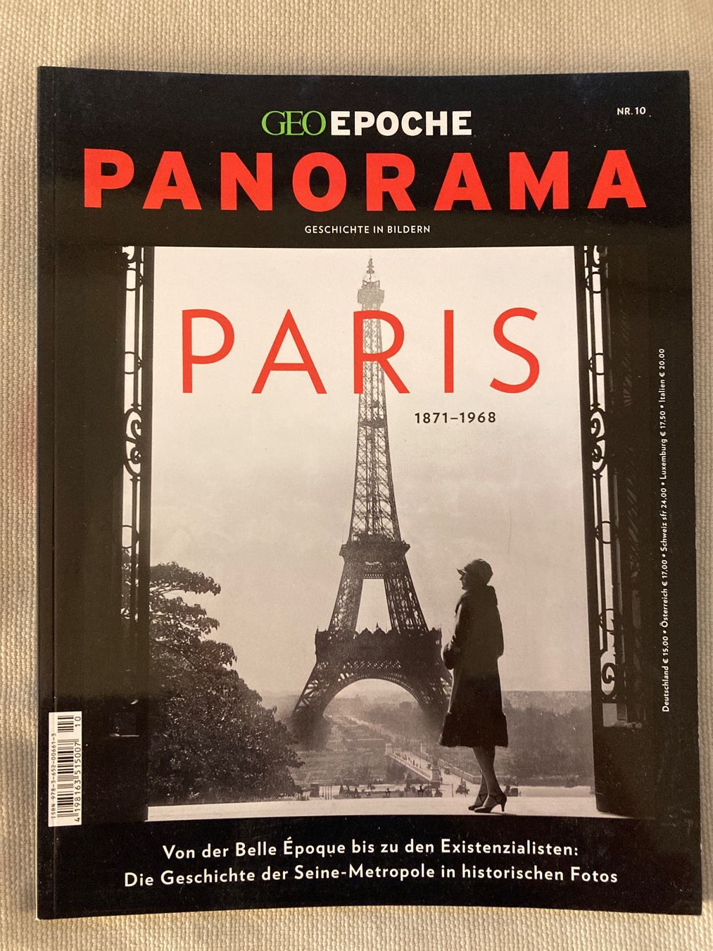 Revues & Magazines: Geo Epoche Panorama Nr. 10, Paris – D'occasion à Baden par Yoyo1