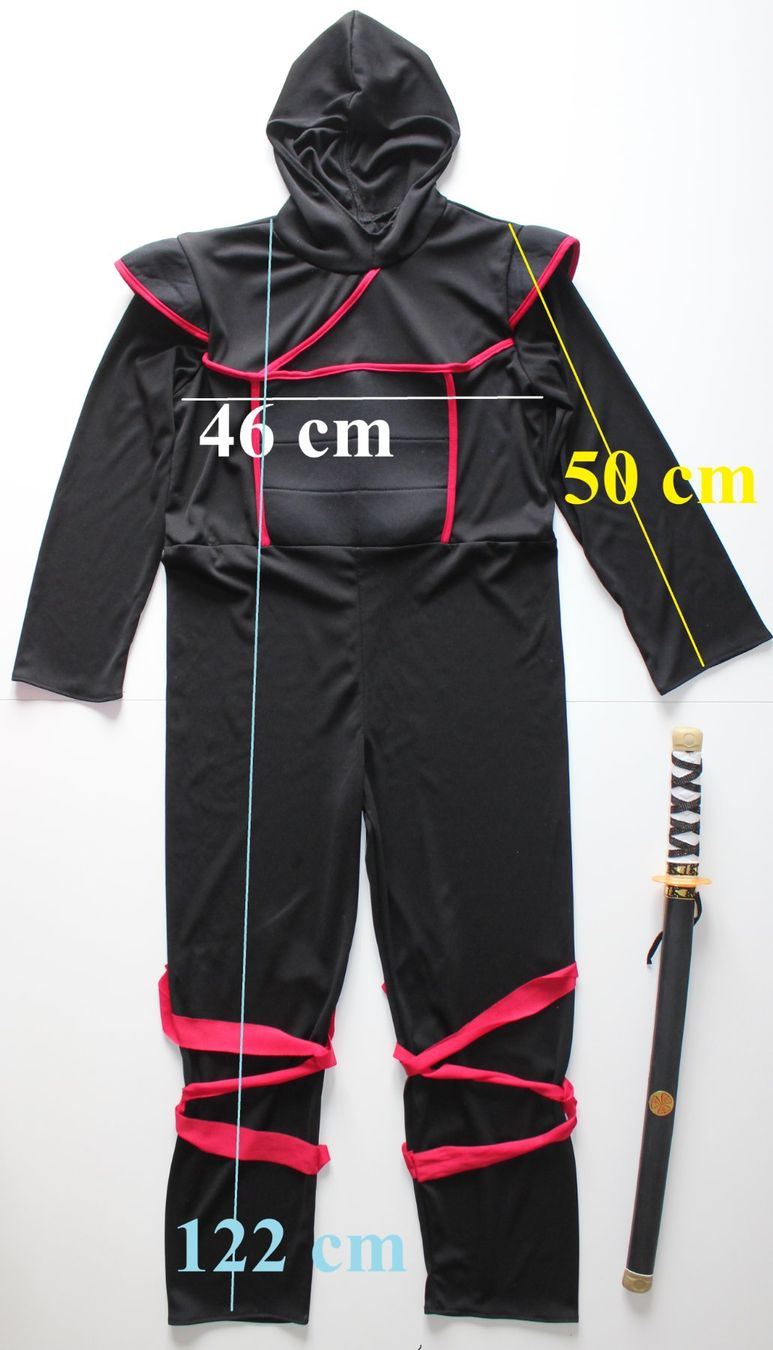 Costumi: Costume Ninja / Ninjas t. 10 - 12 ans – Usato da Peseux venduto da CoolShoping 2