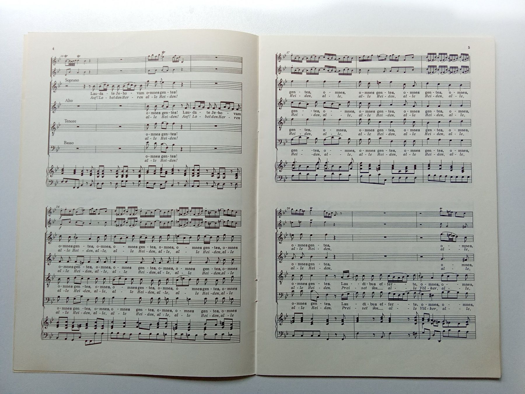 Bücher: Telemann: 117. Psalm, Aufführungsmaterial – Gebraucht aus Bilten von Bora3 3