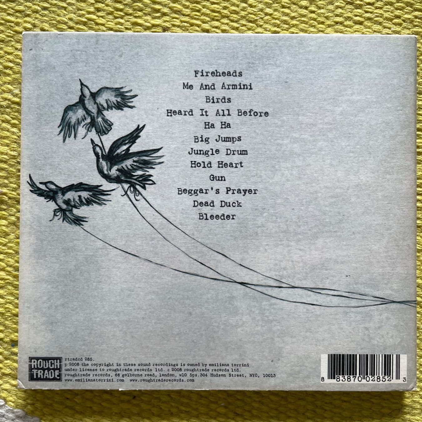 CD: EMILIANA TORRINI-ME AND ARMINI (DIGIPACK) – Usato da Rorschacherberg venduto da CD-Roli 1