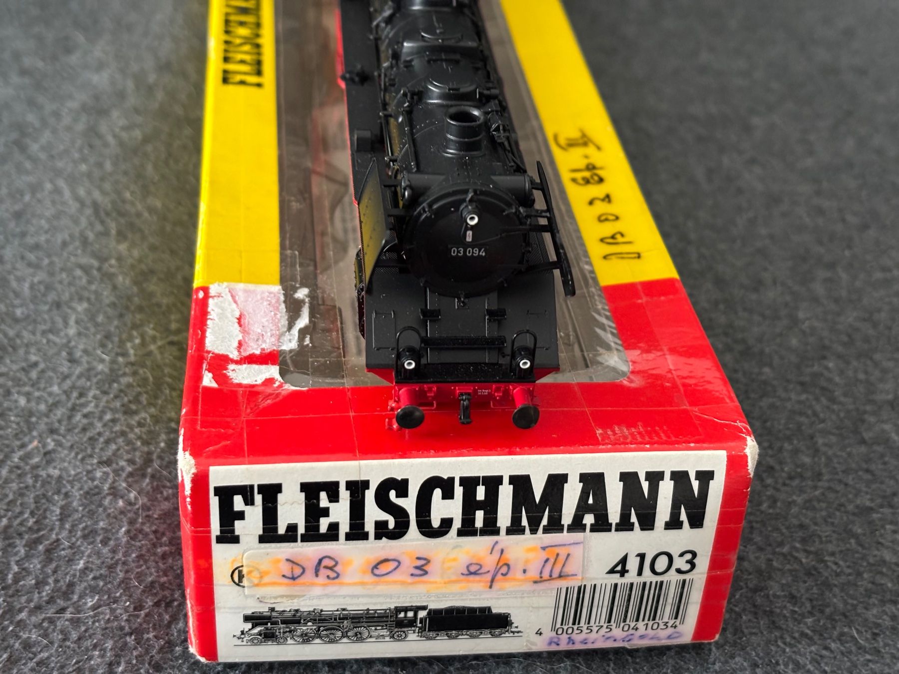 Fleischmann Modellini di ferrovie: Fleischmann 4103 Dampflok BR 03 Analog – Nuovo (secondo la descrizione) da Hauterive NE venduto da eriamch 4