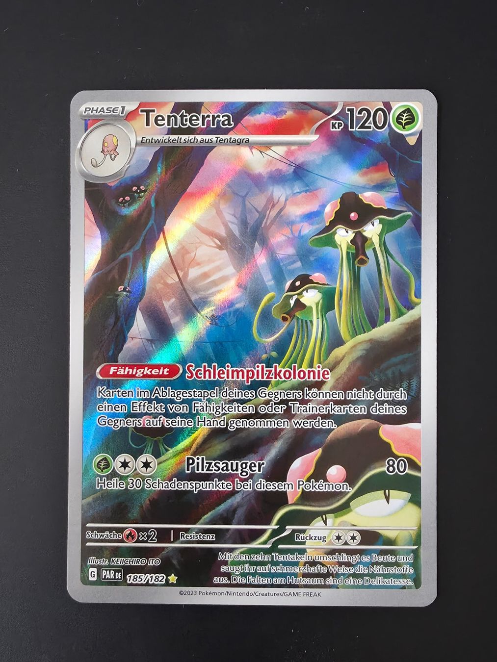 Pokémon Sammelbilder & Trading cards: Tenterra (PAR 185) - Pokémon – Gebraucht aus Zürich von Semagets