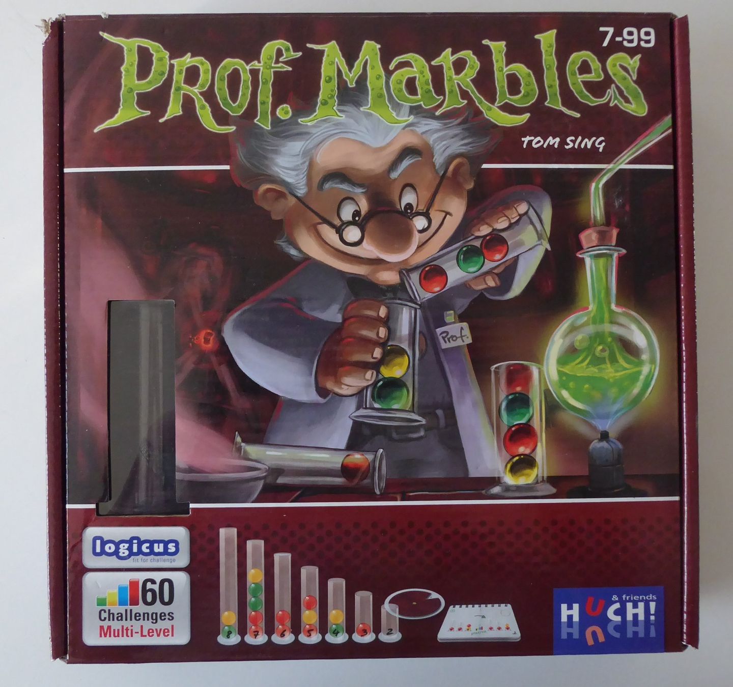 Giochi: Prof Marbles - Knobelspiel - 60 Challenges – Usato da Wettingen venduto da tonia3
