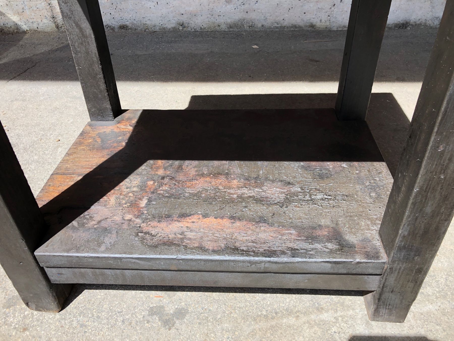 Tische: Tisch original Industrial Design, mit schwarzer Patina – Gebraucht aus Laufenburg von industrial-silence 5