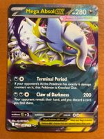 Pokemon Mega Absol eX (Versand gratis)