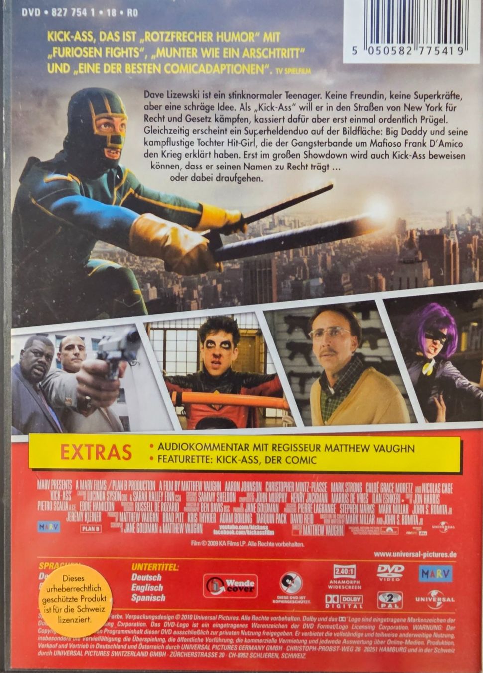 Alle DVDs: Kick-Ass – Gebraucht aus Wahlen b. Laufen von Cg10 1
