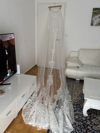 Hochzeitsschkeier 3.5 Meter lang