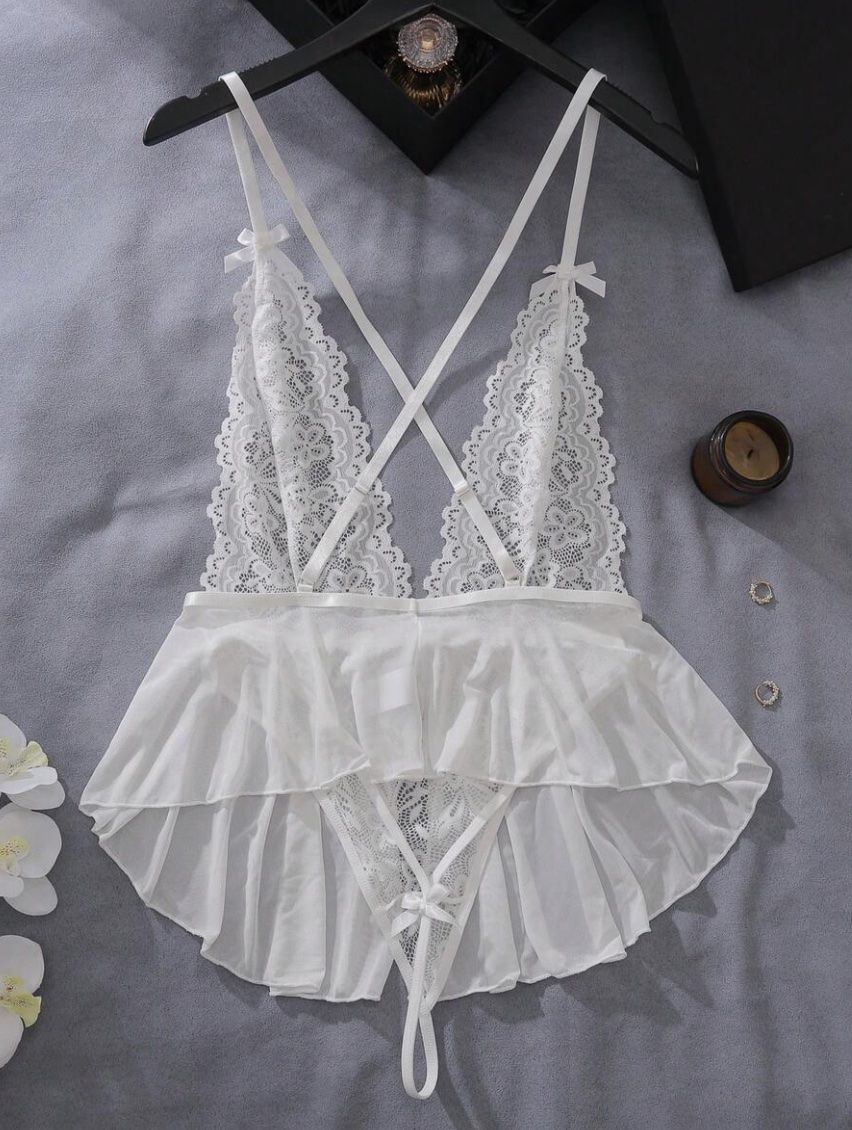 Altra biancheria intima: NEU sexy Dessous, Negligee, Grösse M – Nuovo e nell'imballaggio originale da Winterthur venduto da Sunshine143 5