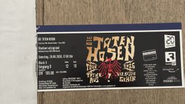 Tote Hosen, ein Sitzplatz, diesen Samstag