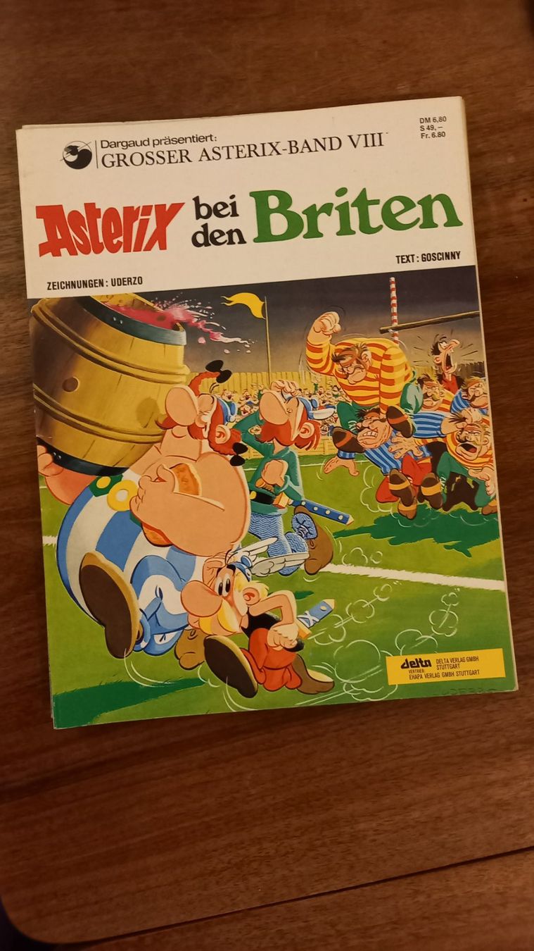 Fumetti: Asterix bei den Briten – Usato da Zürich venduto da myplanes