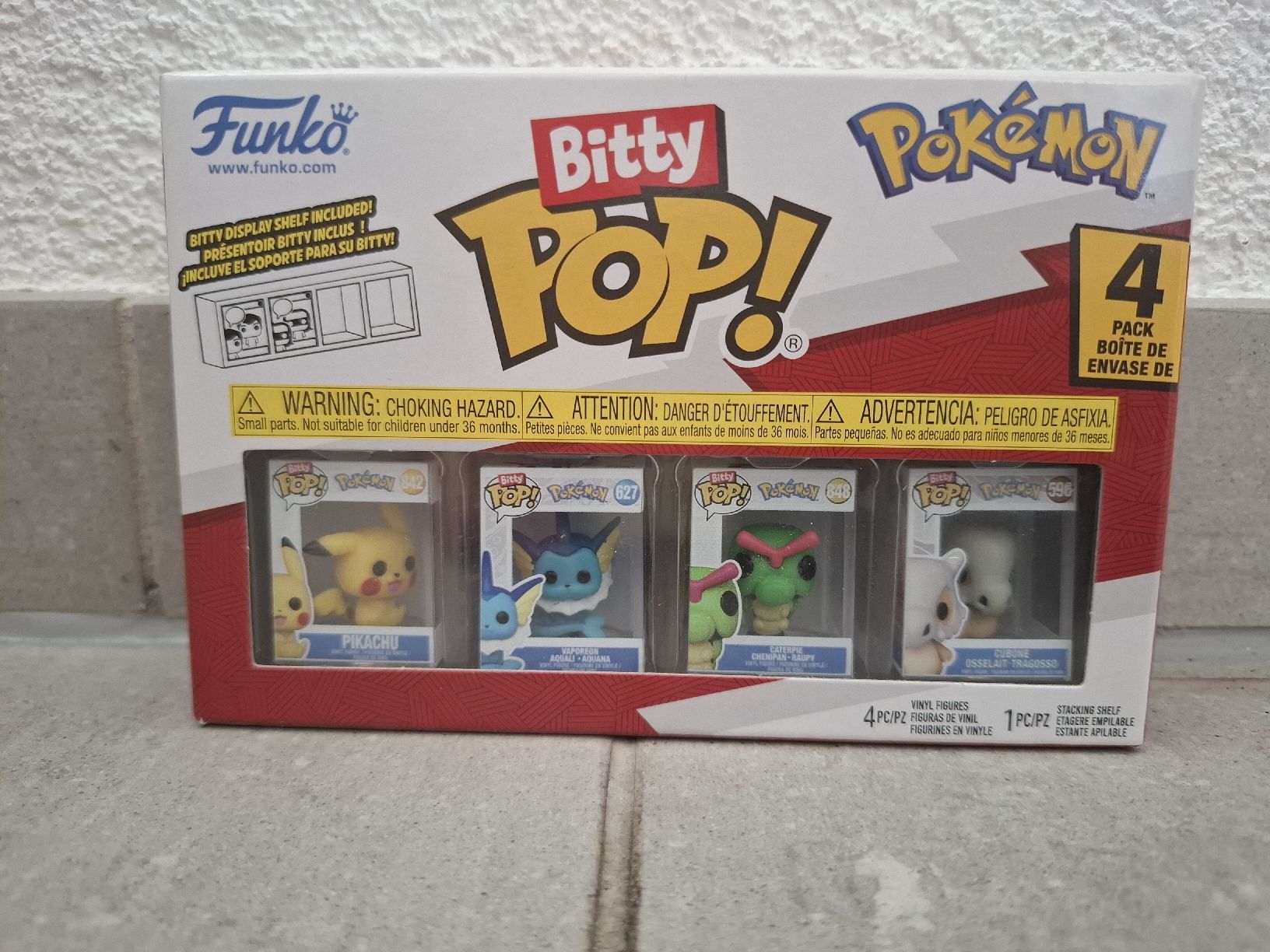 Funko Figuren: Funko Bitty Pop Pokémon 4er Pack  – Neu und originalverpackt aus Hohentannen von MagmaCollectibles
