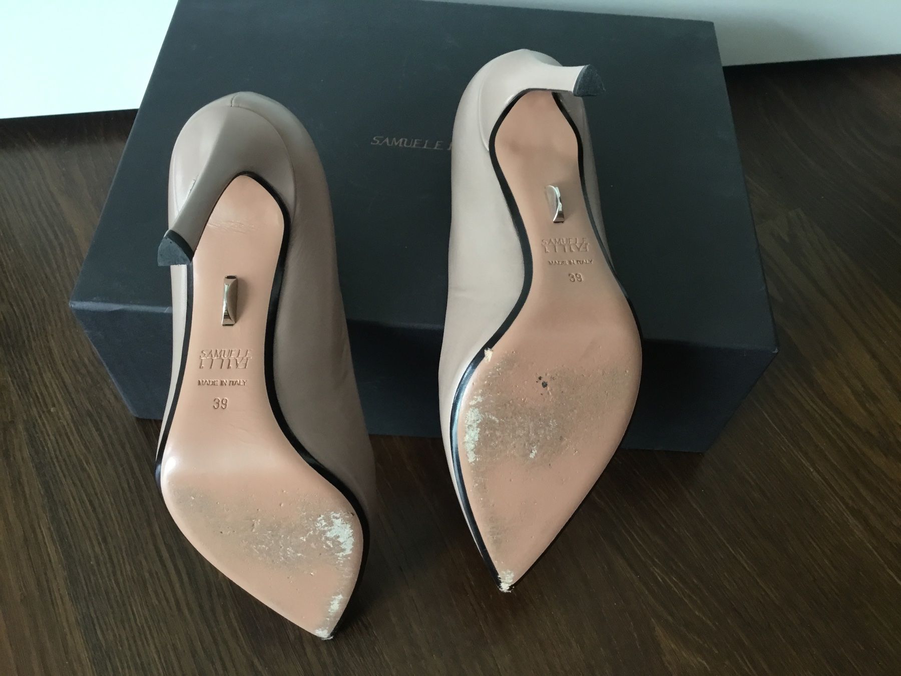 Scarpe da donna: Samuele Failli Elegante   Leder Pumps, Beige, Gr 39 – Nuovo (secondo la descrizione) da Basel venduto da 18Inspiration 5