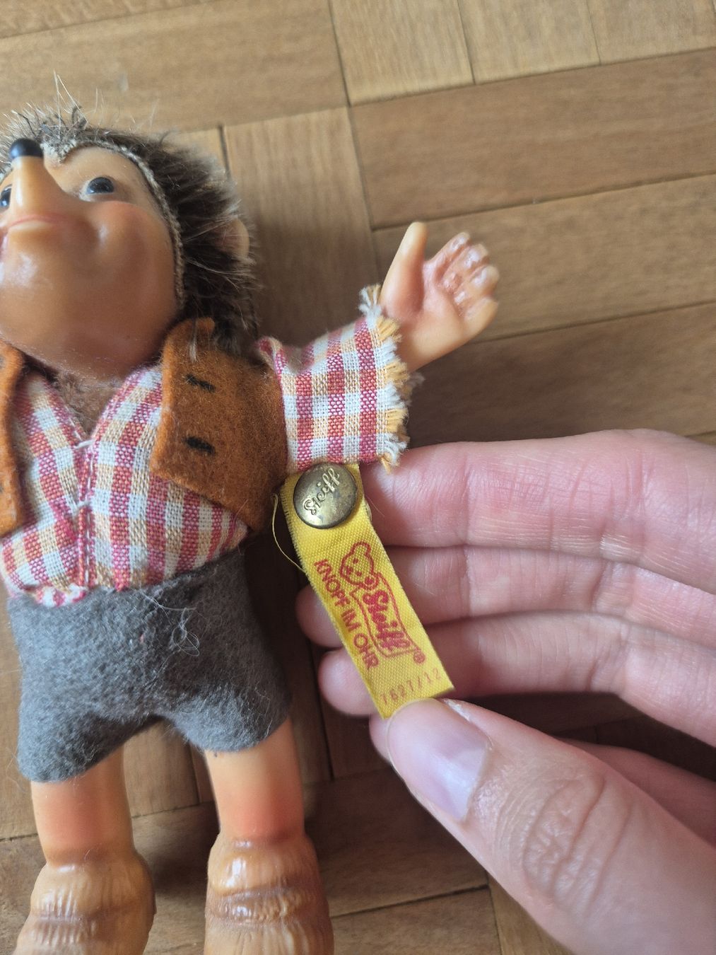 Figuren: Mecki Figur Igel Steiff gebraucht – Gebraucht aus Erlenbach ZH von Marielou222 2