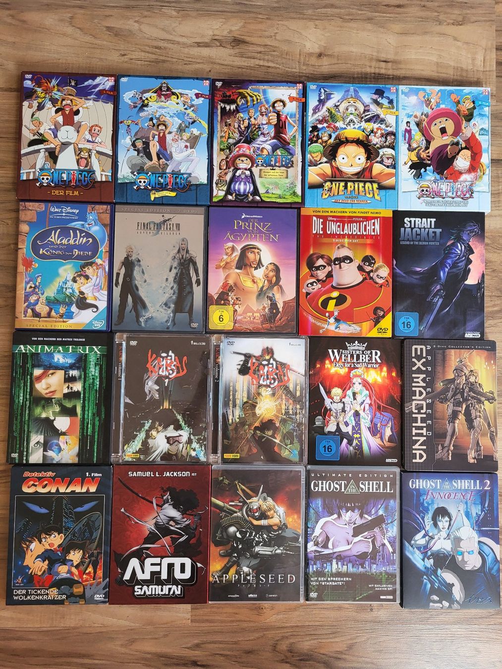 Alle DVDs: Anime Filme Set DVD – Gebraucht aus Gossau SG von Bonitoflocken 1