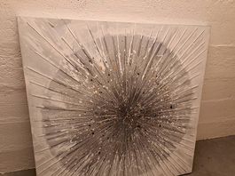 Grand tableau moderne 1x1 mt