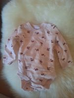 Baby Body Langarm rosa Fuchs Grösse 50/56 
