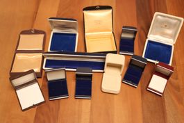 Lot Schmuckboxen - Diverse darunter Bucherer etc.