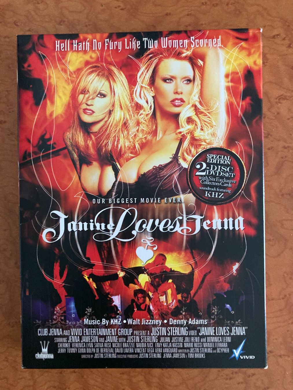 Tutti i DVDs: DVD JANINE LOVES JENNA OOP – Usato da Geneve venduto da tigre69