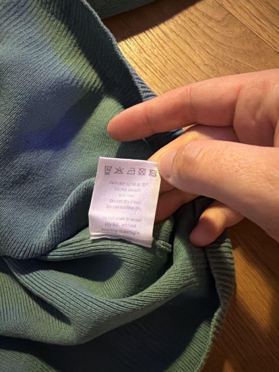 Maglioni & Felpe: Collectif mon Amour Bio-Baumwollpullover, Grün, Grösse M – Usato da Stäfa venduto da Waykana15 3
